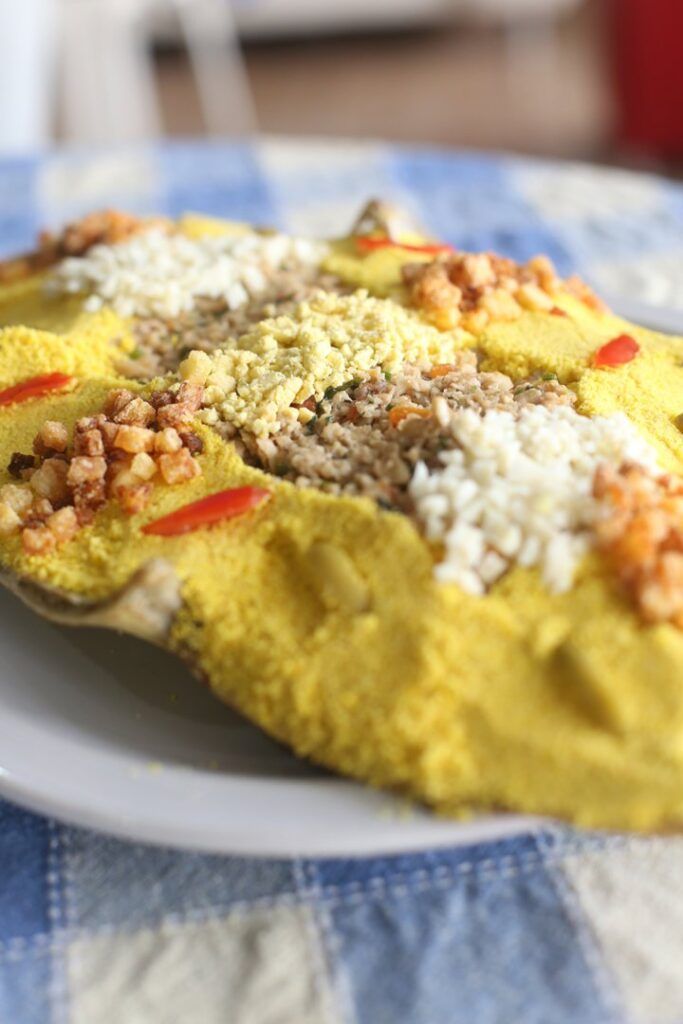 Receita de Picadinho de Carne de Tartaruga com Farofa