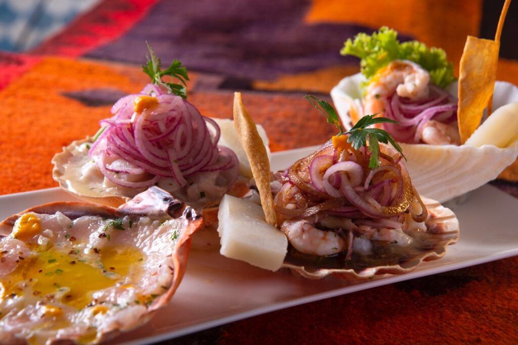 Receita de Ceviche tradicional de pescado (robalo)