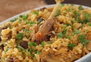 Receita de Arroz de Capote