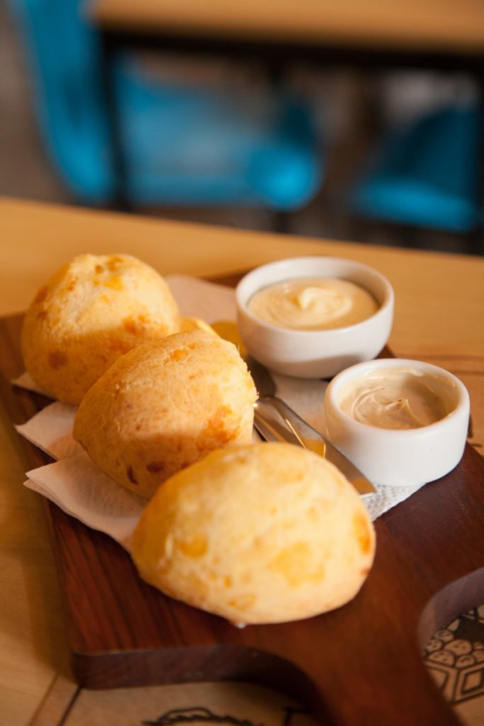 Receita de Pão de Queijo com Cogumelos e Queijo da Serra da Canastra