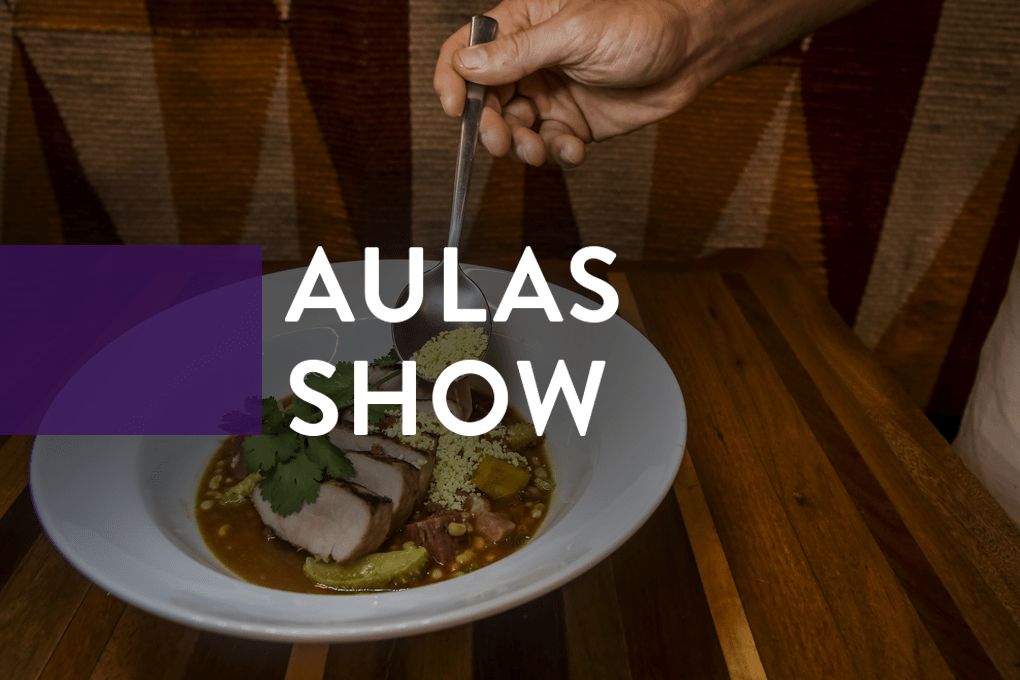 Aulas Show: aprenda com grandes nomes da gastronomia em aulas gratuitas e online