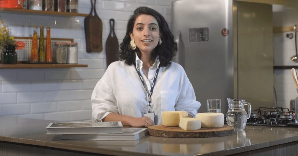 Carolina Figueira do Senac em Minas dá a dica de como degustar queijos