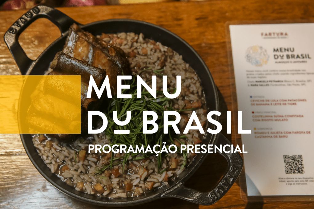Programação presencial completa do Festival Fartura Gastronomia Du Brasil 2021