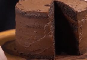 Receita de Bolo de Chocolate com Ganache de licor de Café