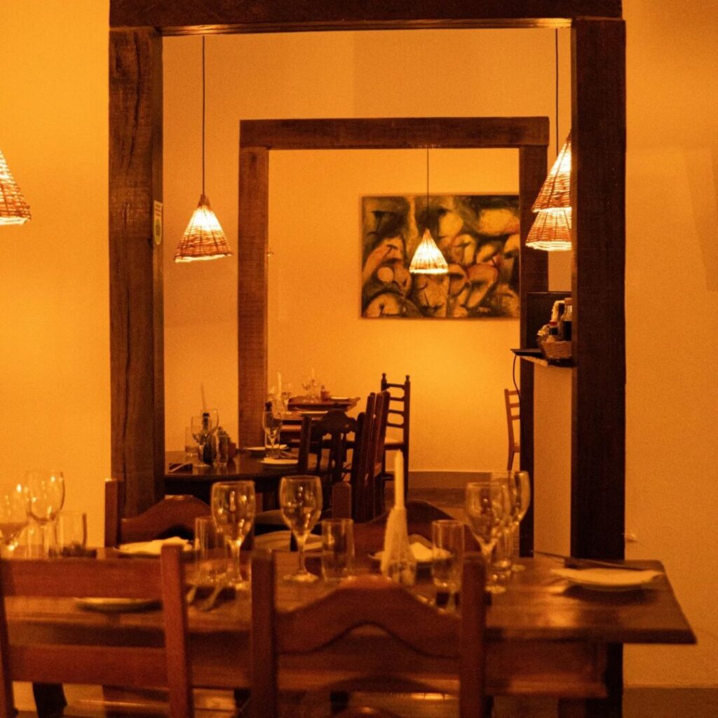 Jantares Especiais (Festins): Restaurante Bistrô Casa Direita em Tiradentes