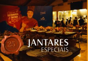 Programação completa dos Jantares Especiais (Festins)