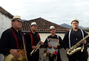 Charrete Jazz Band se apresenta na 25° edição do Festival de Cultura e Gastronomia de Tiradentes