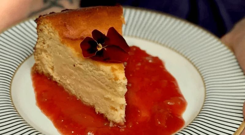 Receita de Torta de queijo com goiabada