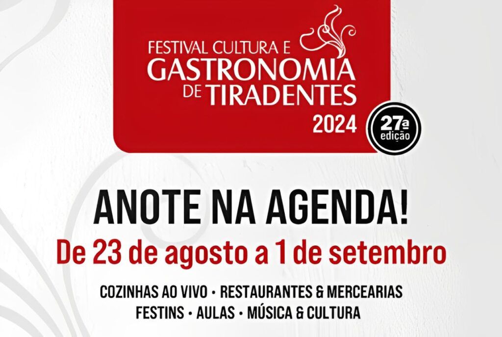 Festival Cultura e Gastronomia de Tiradentes 2024