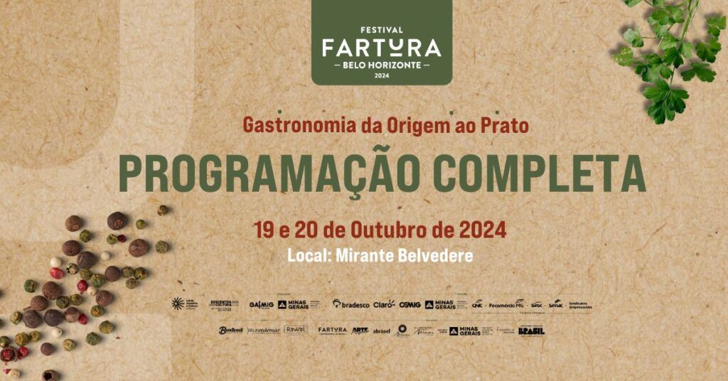 Confira a Programação Completa do Festival Fartura Belo Horizonte 2024