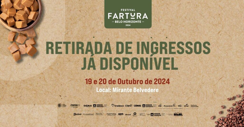 Retirada de Ingressos já disponível