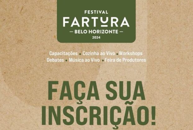 Inscrições Cursos Festival Fartura Belo Horizonte 2024