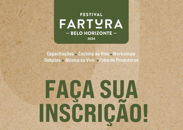 Inscrições Cursos Festival Fartura Belo Horizonte 2024