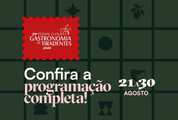 29ª edição do Festival Cultura e Gastronomia de Tiradentes ocupa a cidade entre 21 e 30 de agosto, com o tema Minas Lusitânia
